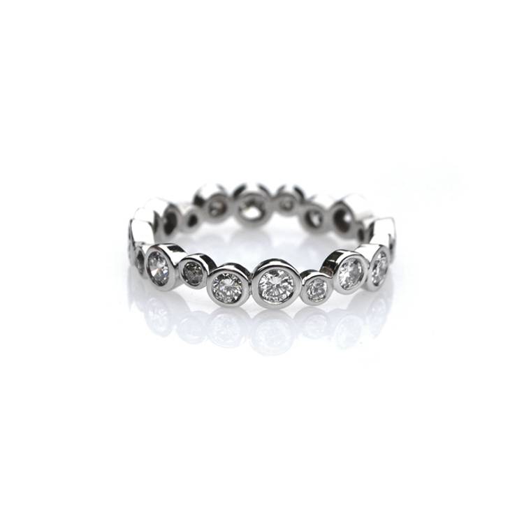 Scattered Bezel Ring